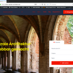 Start der Webseite Atlas-sakrale-Architektur