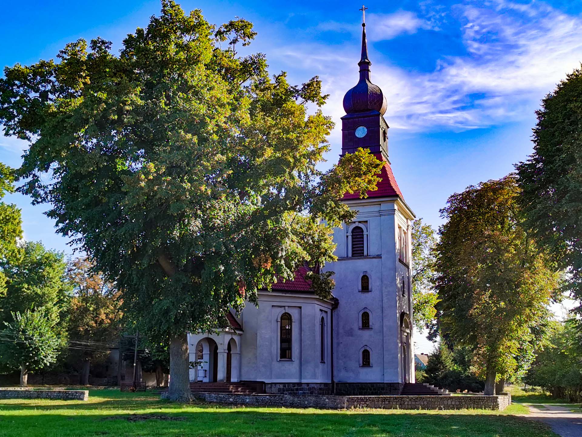 Kirche Hl. Barbara Bielinek Polen