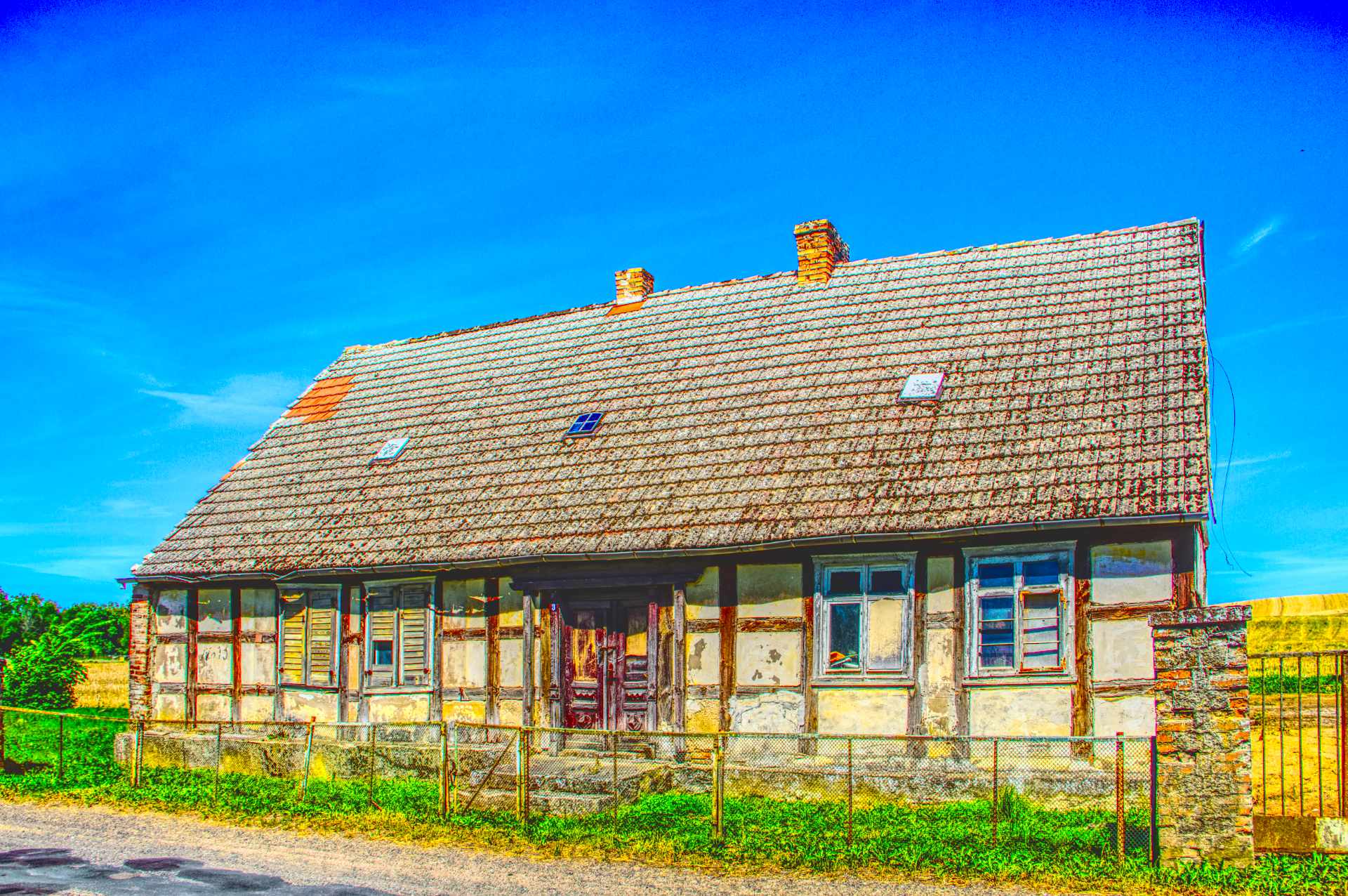 Fachwerkhaus in Polen
