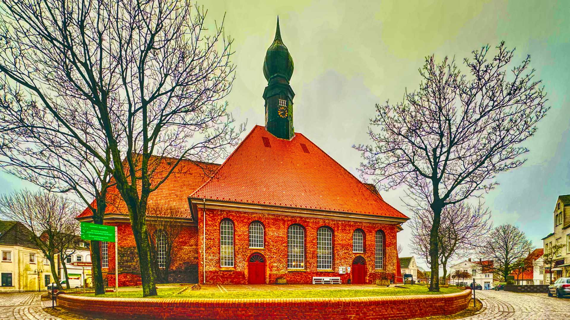 Kirche St. Bartholomäus Wesselburen Dithmarschen 1