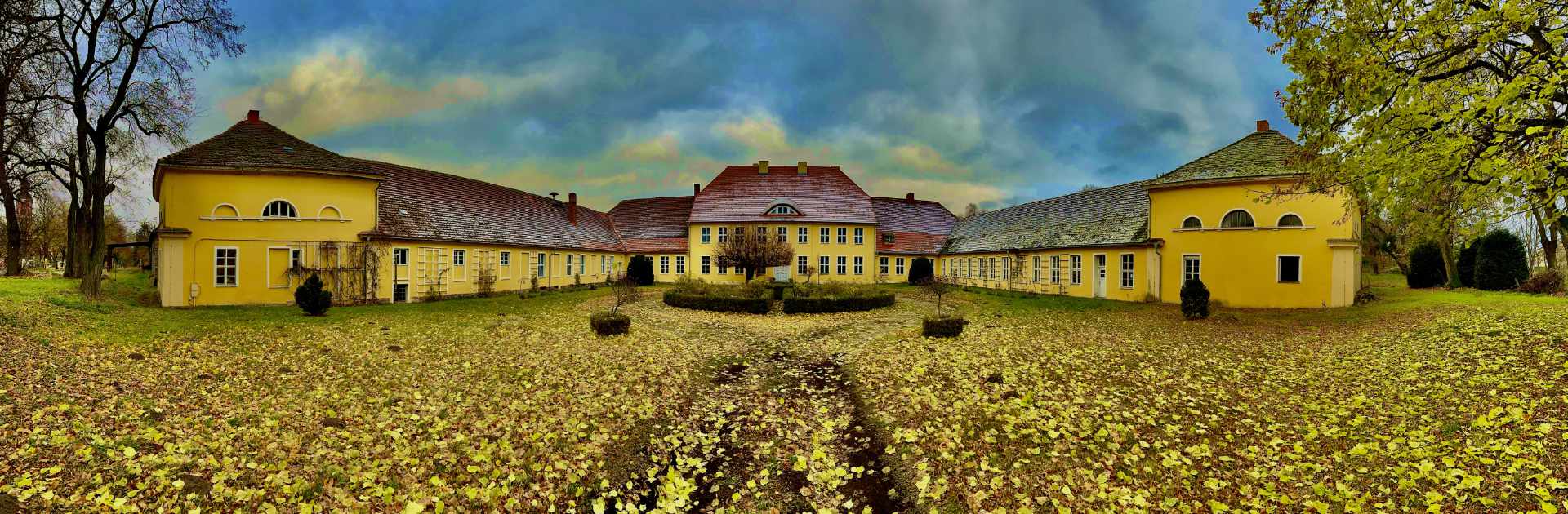 Schloss bzw. Gutshaus Blumberg in der Uckermark